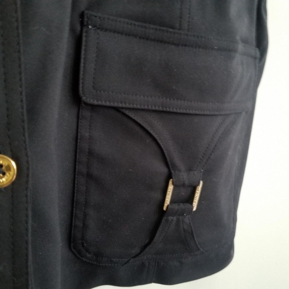 🆕️⬇️Calvin Klein Black Utility Drawstring Vest - Picture 4 of 16